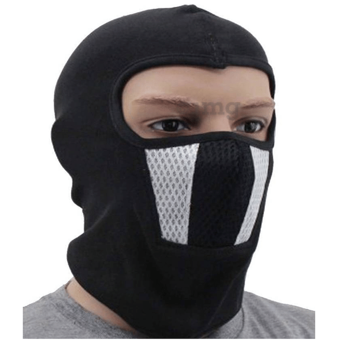 Alamdar Linera Mask Black