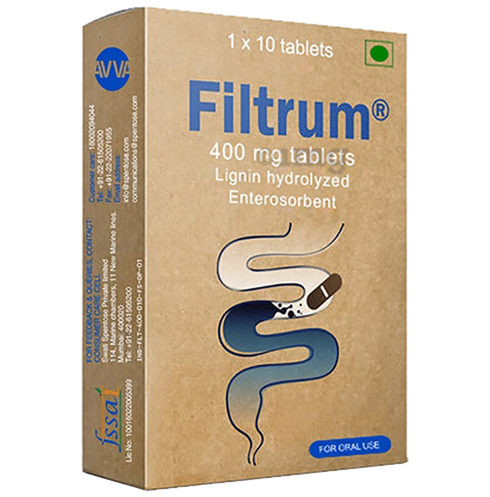 Filtrum 400mg Tablet