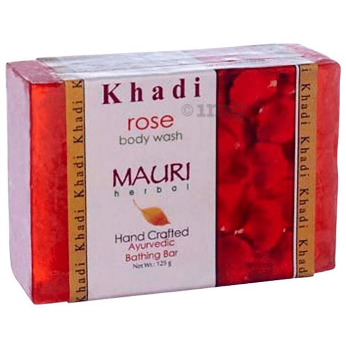 Khadi Mauri Herbal Rose Soap