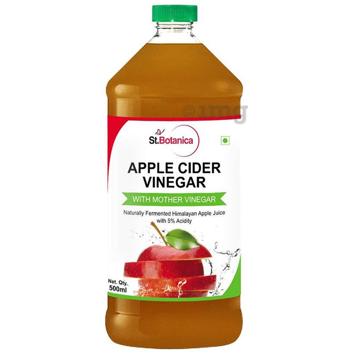 St.Botanica Apple Cider Vinegar with Mother Vinegar-Raw, Unfiltered, Unrefined