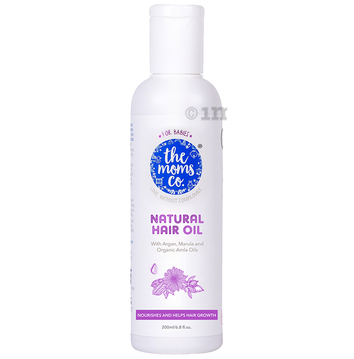 The Moms Co. Natural Baby Hair Oil