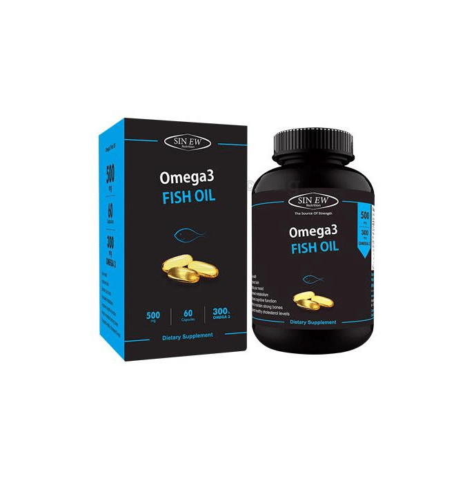 Sinew Nutrition Omega 3 Fish Oil 500mg Capsule