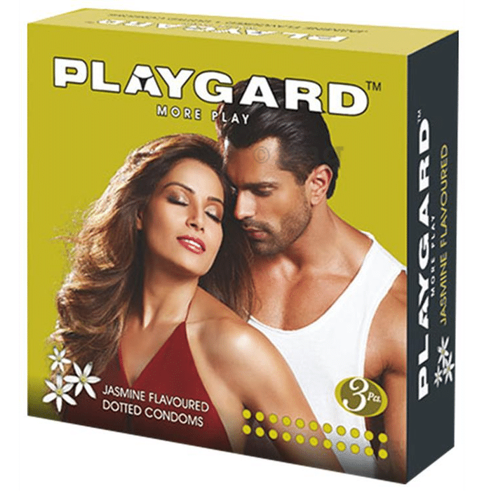 Playgard Dotted Condom Jasmine