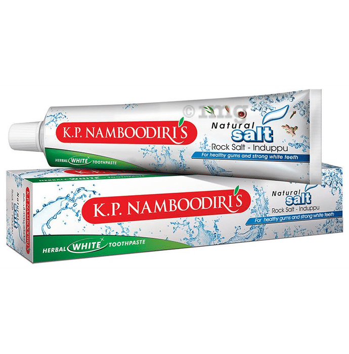 K.P. Namboodiri's Natural Salt Herbal White Toothpaste