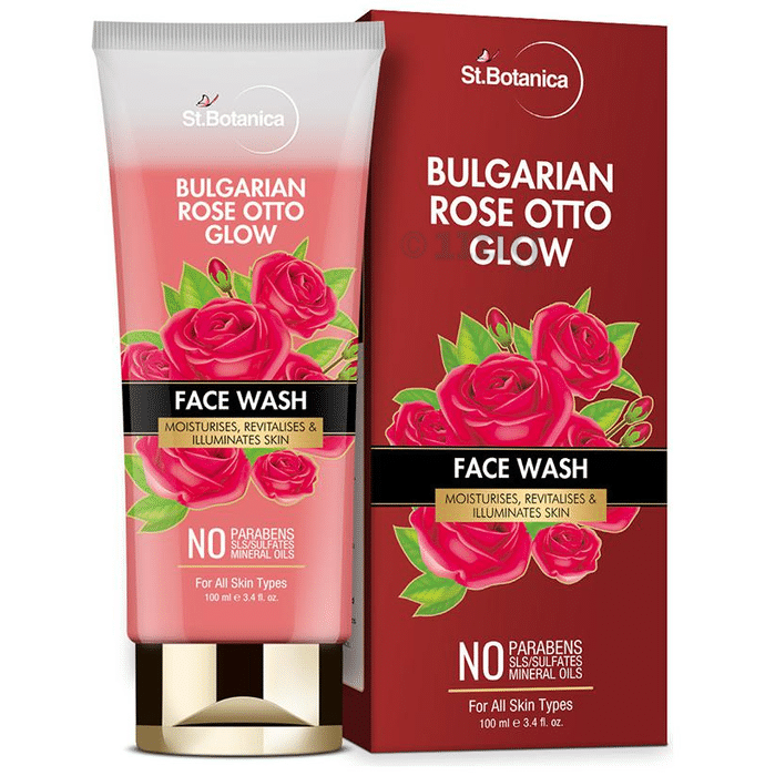 St.Botanica Bulgarian Rose Otto Glow Face Wash
