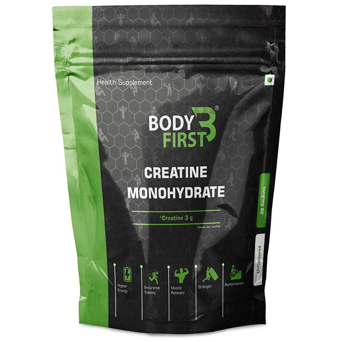 Body First Creatine Monohydrate (3gm Each) Unflavoured
