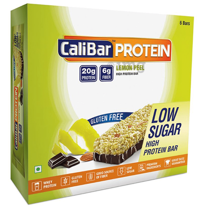 CaliBar Protein Bar Lemon Peel