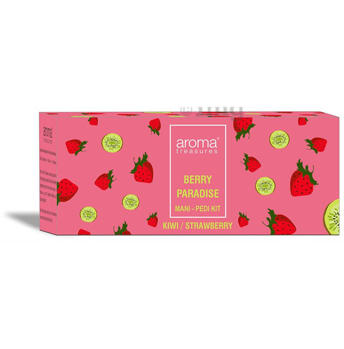 Aroma Treasures Mani-Pedi Kit Berry Paradise Kiwi Strawberry