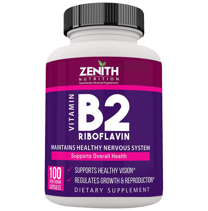 Zenith Nutrition Vitamin B2 Capsule