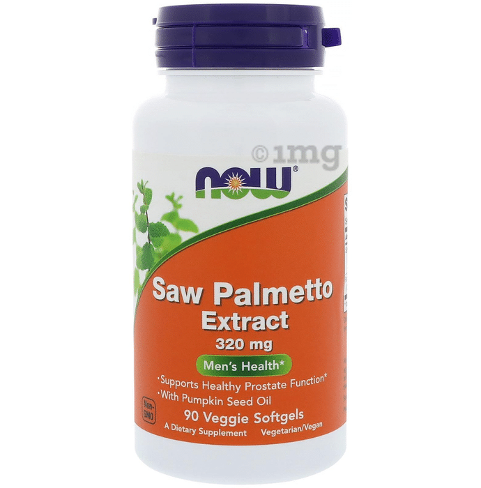Now Saw Palmetto Extract 320mg Veggie Softgels