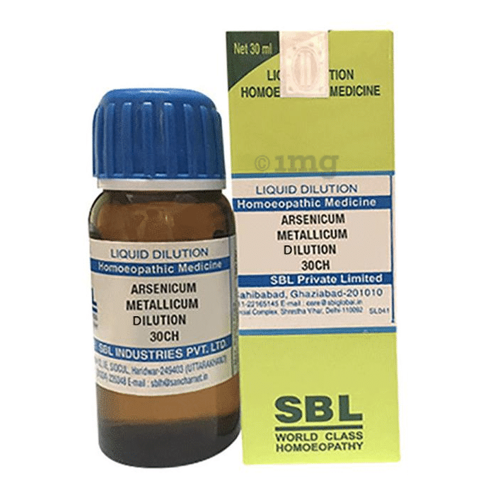 SBL Arsenicum Metallicum Dilution 30 CH