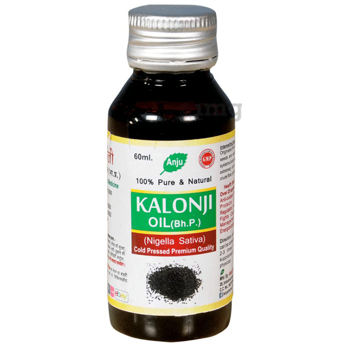 Anju 100% Pure & Natural Kalonji Oil: Buy bottle of 60.0 ml Oil at best ...