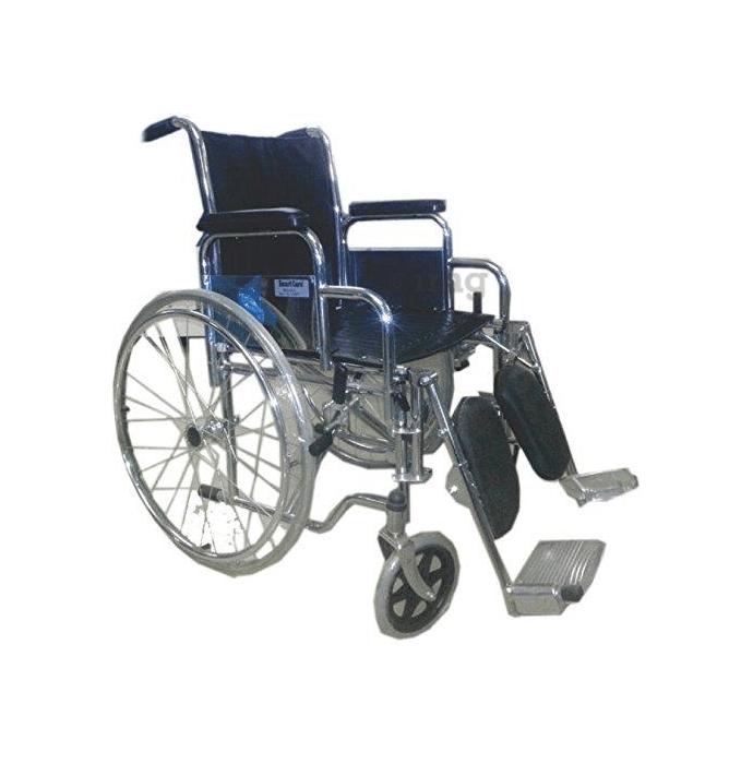 Smart Care Wheelchair with Elevated Footrest