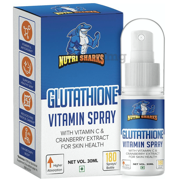 Nutri Sharks Glutathione Vitamin Spray