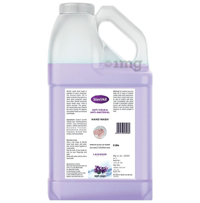 SteriAll Anti-Virus & Anti-Bacterial Hand Wash Lavender
