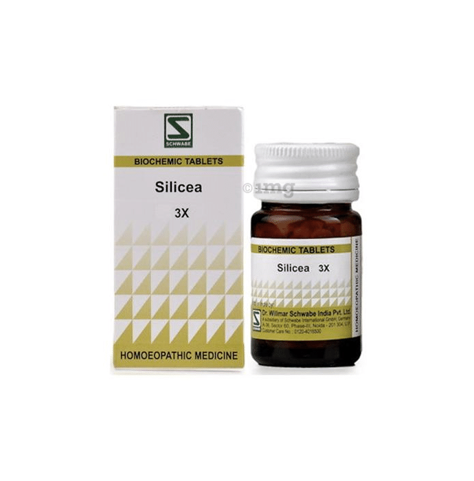 Dr Willmar Schwabe India Silicea Biochemic Tablet 3X