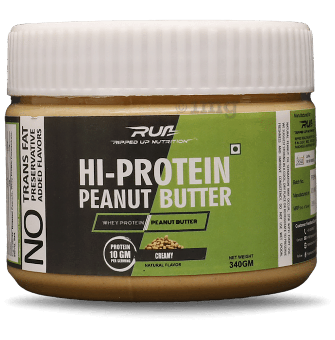 Ripped Up Nutrition Hi- Protein Peanut Butter Creamy