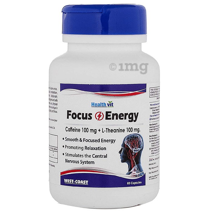 HealthVit Focus & Energy Capsule