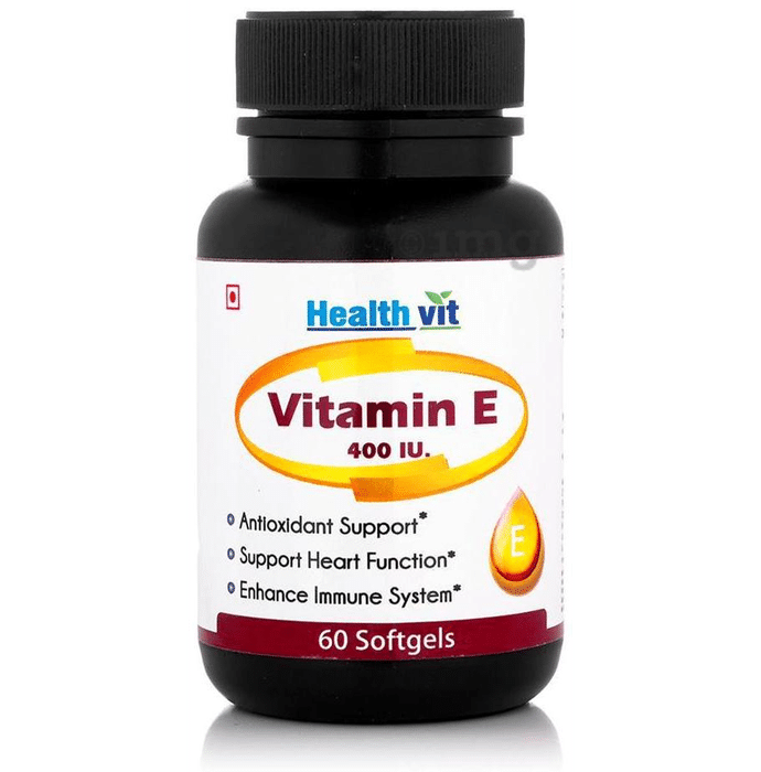 HealthVit Vitamin E Dry 400IU  Capsule