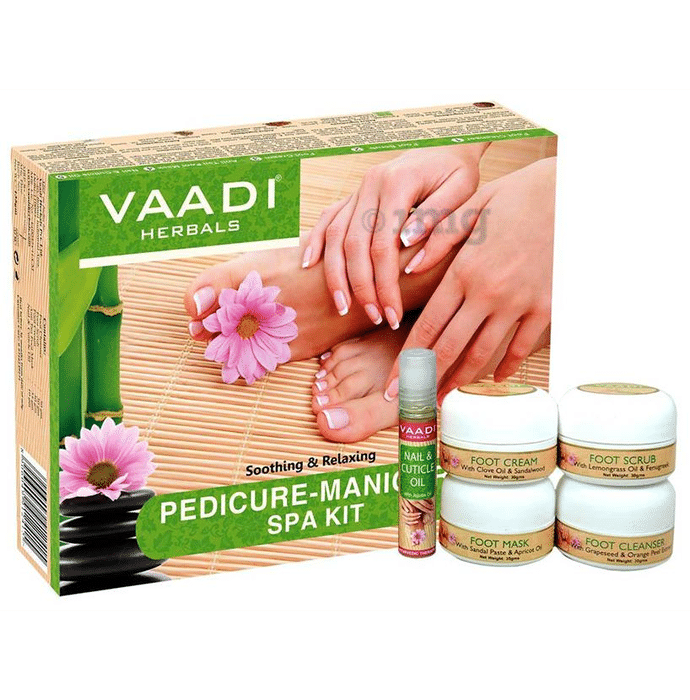 Vaadi Herbals Pedicure-Manicure Spa Kit 135gm