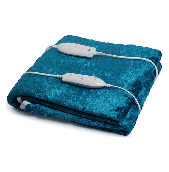 Expressions POLAR101DB Super Soft Electric Bed Warmer Double 150x160cm Blue