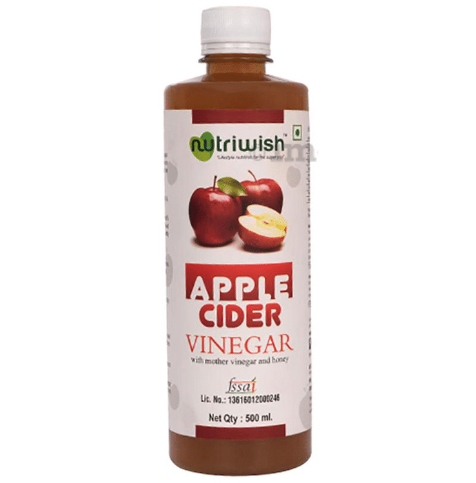 Nutriwish Apple Cider Vinegar with Mother Vinegar and Honey