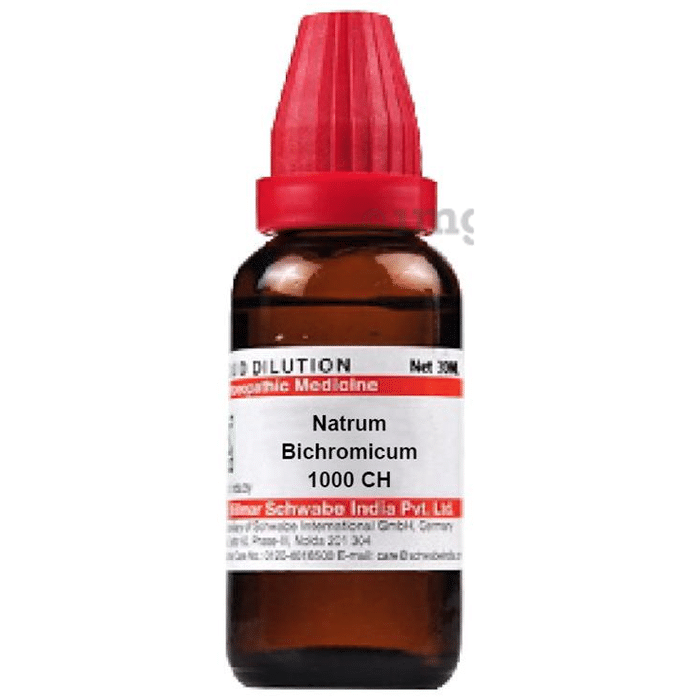 Dr Willmar Schwabe India Natrum Bichromicum Dilution 1000 CH