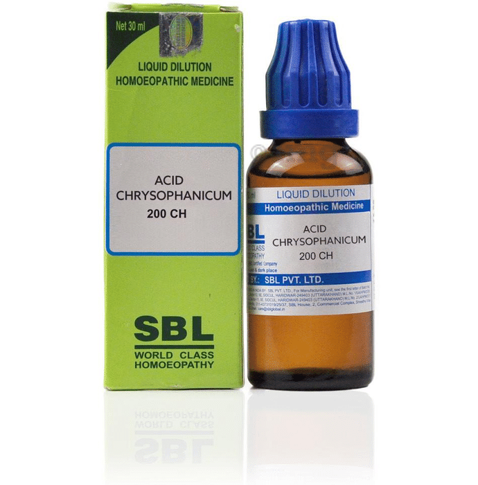 SBL Acid Chrysophanicum Dilution 200 CH