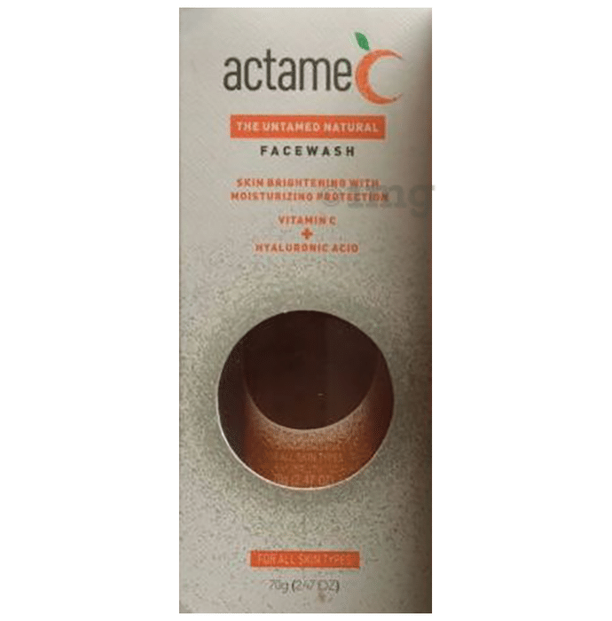 Actame C Face Wash with Vitamin C & Hyaluronic Acid