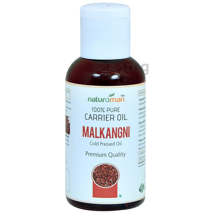 Naturoman 100% Pure Malkangani / Malkangni Cold Pressed Oil