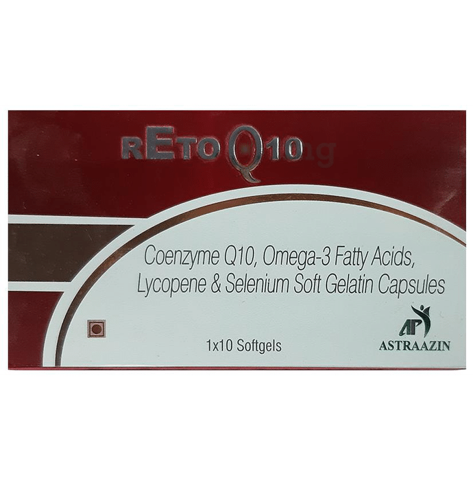 Reto-Q10 Soft Gelatin Capsule