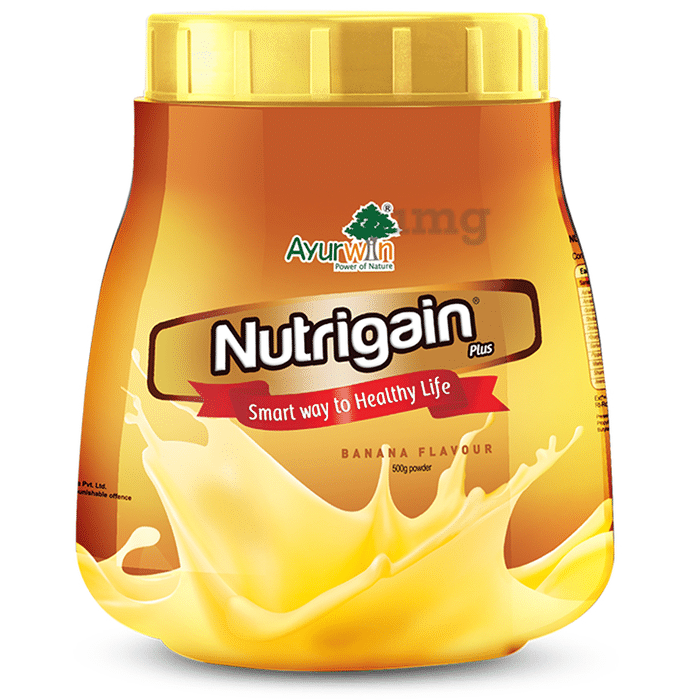 Ayurwin Nutrigain Plus Powder Banana