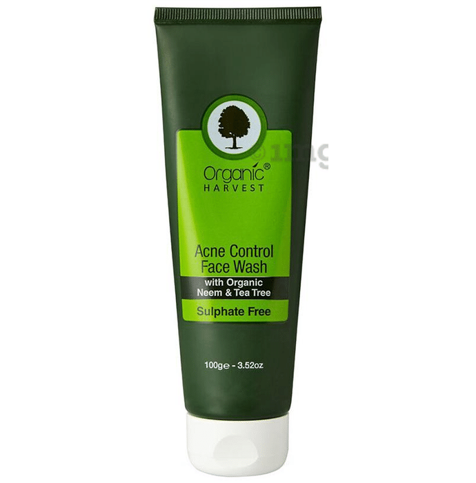 Organic Harvest Acne Control Sulphate Free Face Wash