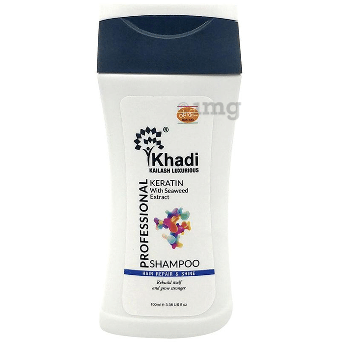Khadi Kailash Luxurious Professional Keratin with Seaweed Extract Shampoo