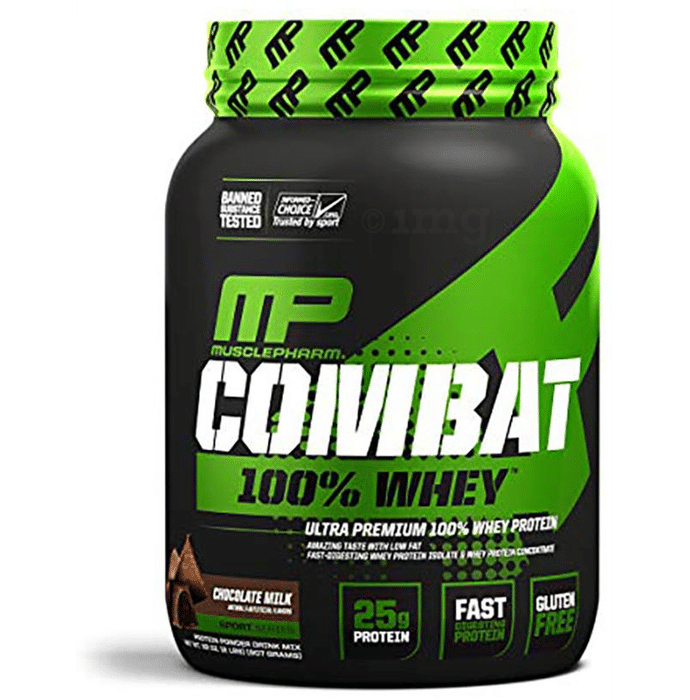 Muscle Pharm Combat 100% Whey Protein Powder Chocolate Milk