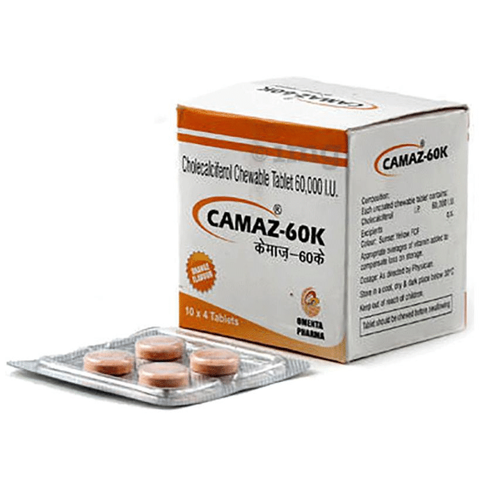 Camaz-60K Chewable Tablet