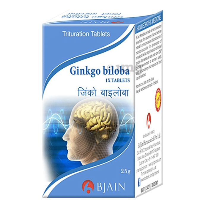 Bjain Ginkgo Biloba Trituration Tablet 1X