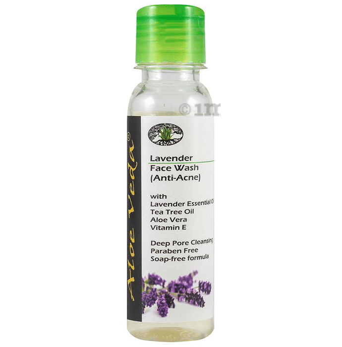 Aloe Veda Lavender and Tea Tree Oil (Anti Acne) Face Wash