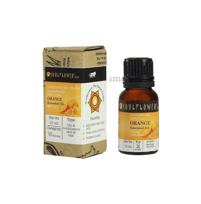 Soulflower Orange Essential Oil