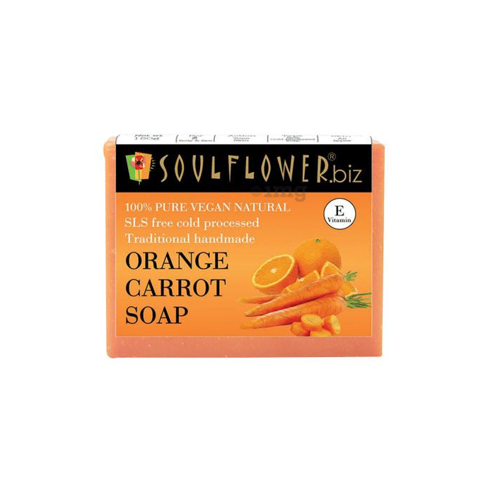 Soulflower Orange Carrot Soap