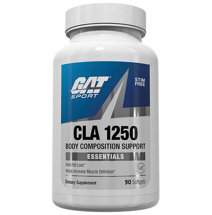 GAT Sport CLA 1250 Softgels: Buy bottle of 90.0 soft gelatin capsules at  best price in India