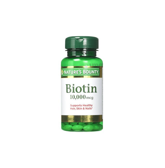 Nature's Bounty Biotin 10,000mcg Softgels