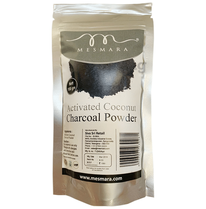 Mesmara Activated Coconut Charcoal Powder