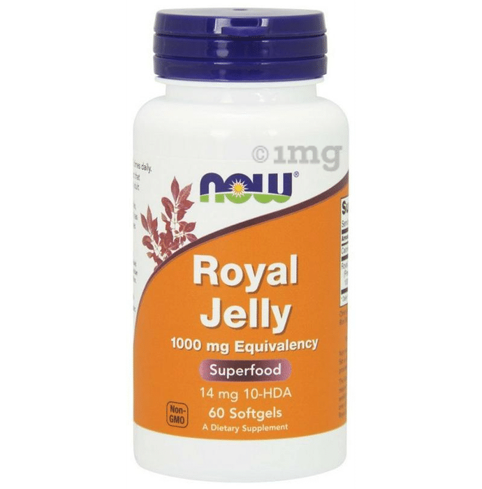 Now Foods Royal Jelly 1000mg Softgels
