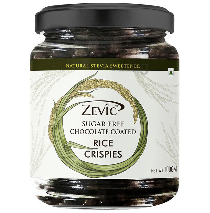 Zevic Chocolate Coated Rice Crispies Sugar Free