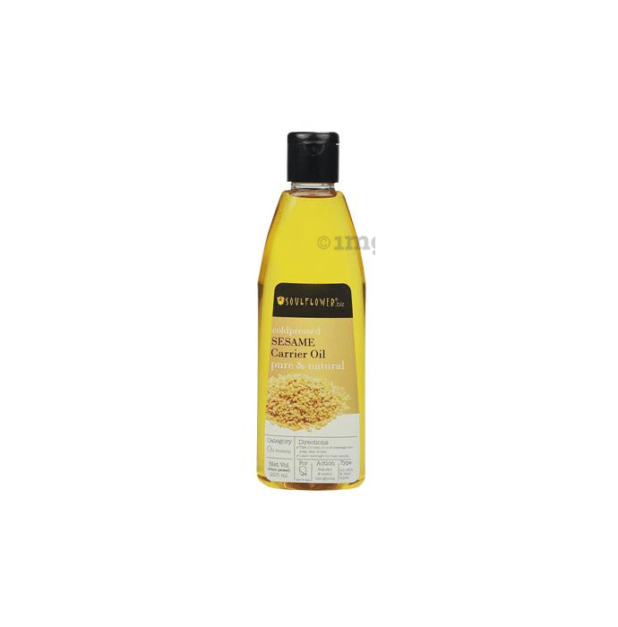 Soulflower Coldpressed Sesame Carrier Oil