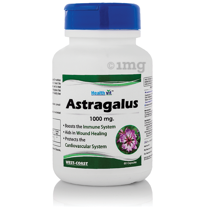 HealthVit Astragalus 1000mg Capsule