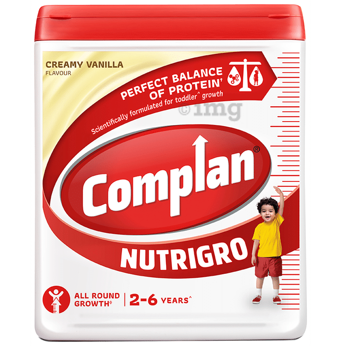Nutrigro By Complan Protein | 2 to 6 Years | Flavour Creamy Vanilla