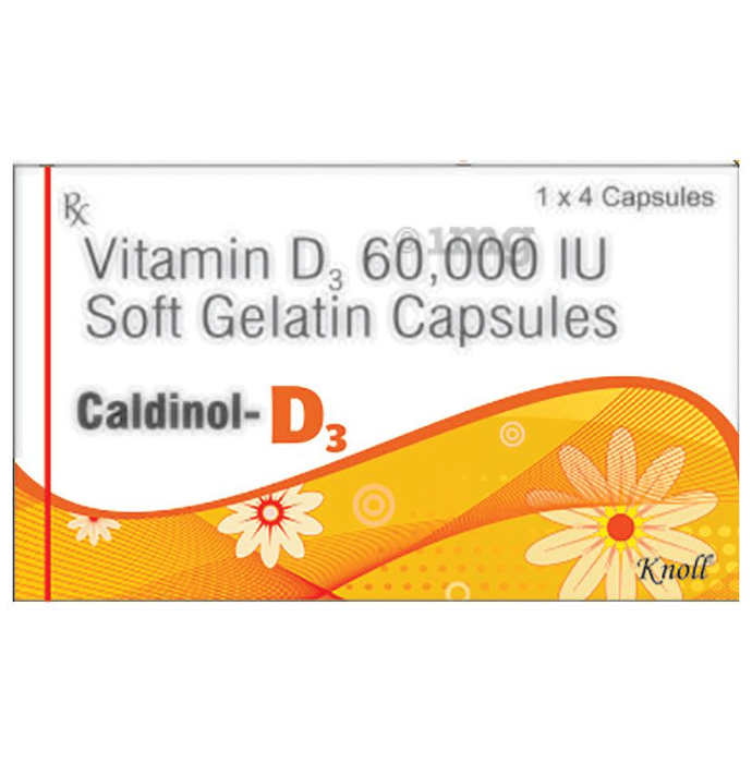Caldinol-D3 Soft Gelatin Capsule