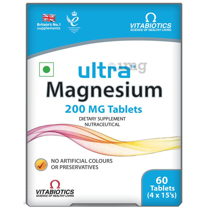 Ultra Magnesium 200mg Tablet